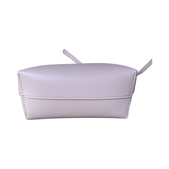 NWOT Samara Brand Pink Peony Vegan Leather Medium Shoulder Bag - Picture 5 of 8